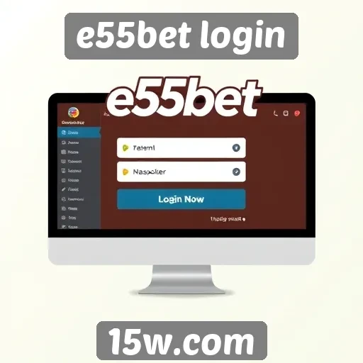 Logo da e55bet login