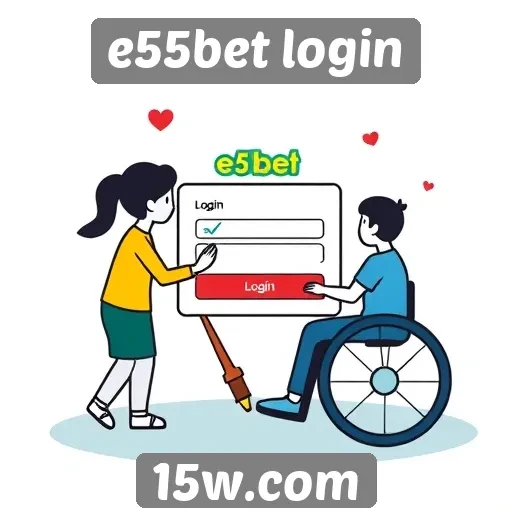 Acessibilidade do site e55bet login para novos usuários